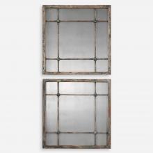  13845 - Uttermost Saragano Square Mirrors Set/2