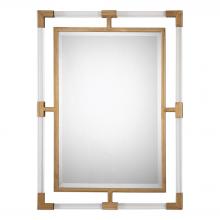  09124 - Uttermost Balkan Modern Gold Wall Mirror