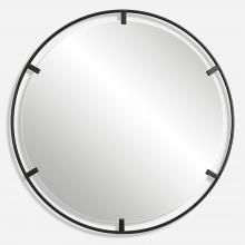  09734 - Cashel Round Iron Mirror