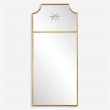  09748 - Caddington Tall Brass Mirror