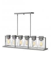  63306BN-CL - Medium Six Light Linear