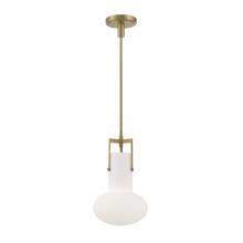  4641-AN-MO - Izel 10'' Wide 1-Light Pendant - Antique Brass