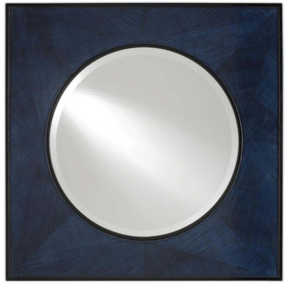 Kallista Square Blue Mirror