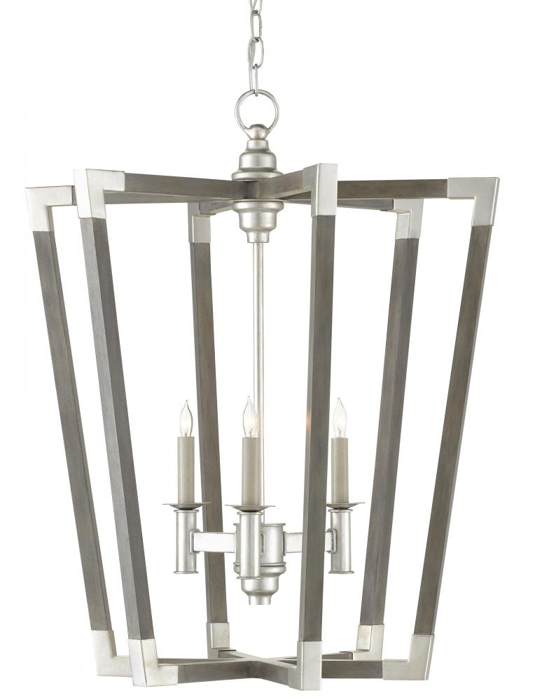 Bastian Medium Gray Lantern