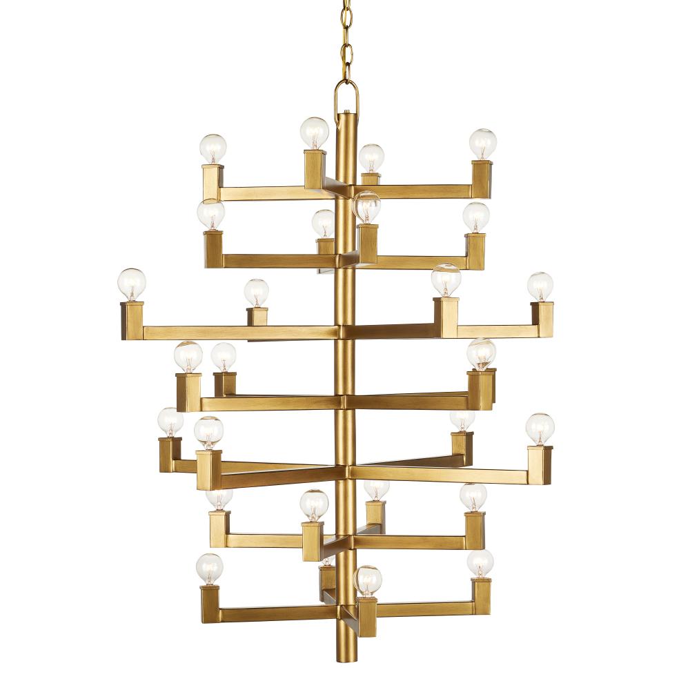 Andre Medium Brass Chandelier