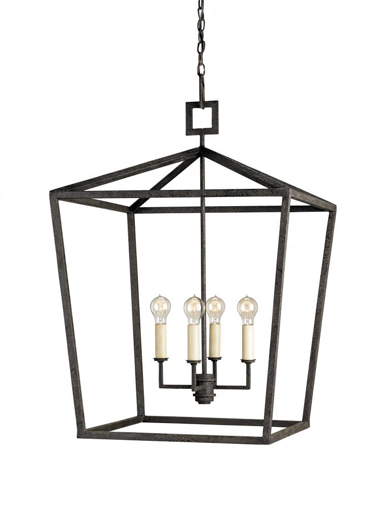 Denison Large Black Lantern