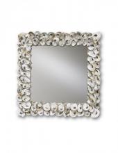  1348 - Oyster Shell Square Mirror