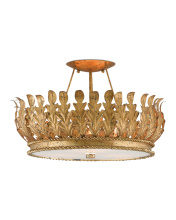 Currey 9999-0024 - Biddulph Gold Semi-Flush Mount