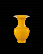  1200-0680 - Imperial Yellow Peking Vase