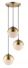 ET2 E20364-92MG - Half Moon-Multi-Light Pendant